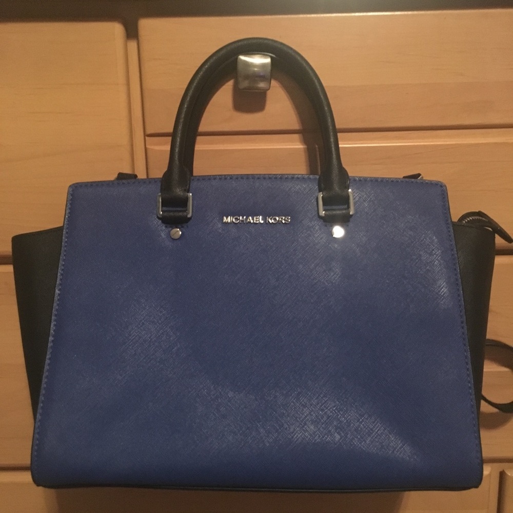 New Michael Kors Colorblock Purse Handbag